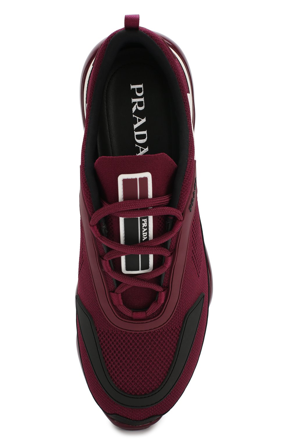 Текстильные кроссовки PRADA, арт. 2EG253-2ODA-F0566, фото 5