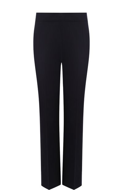 Женские однотонные укороченные брюки из хлопка со стрелками GIORGIO ARMANI, арт. WAP10T/WA182