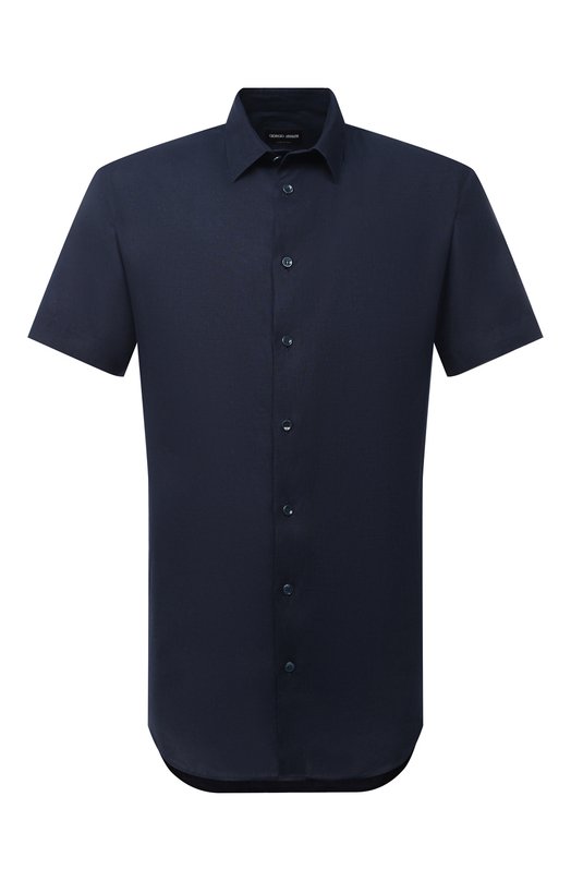 Льняная рубашка Giorgio Armani 8WGCCZ1V/TZ256 Синий 8WGCCZ1V/TZ256
