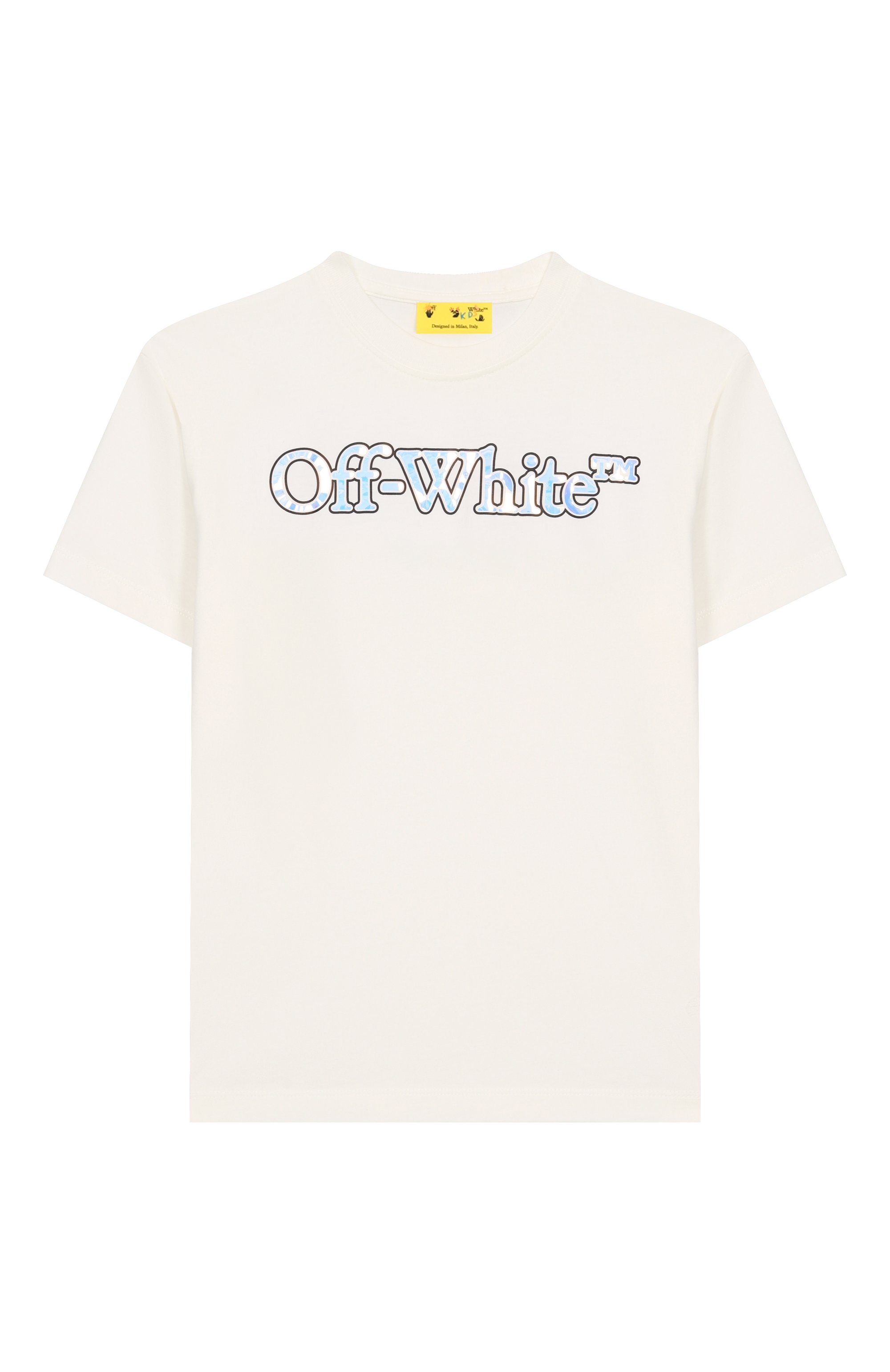 Хлопковая футболка OFF-WHITE, арт. 0GAA001S25JER001/4-12, фото 1