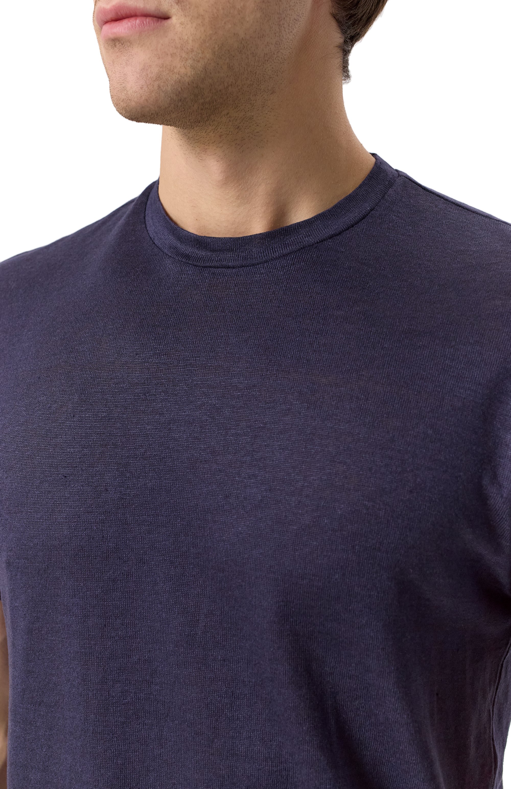 Льняная футболка PAUL&SHARK, арт. 25411020, фото 5