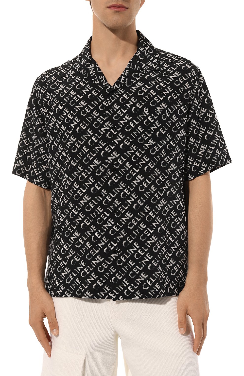 Шелковая рубашка CELINE, арт. 2C946/748T, фото 3