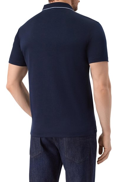 Хлопковое поло PAUL&SHARK, арт. 26411214_001, фото 4