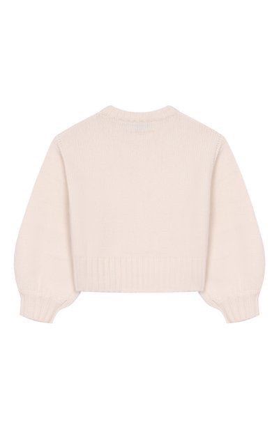 Свитер из шерсти и кашемира GIVENCHY кремового цвета по цене 74100 руб., арт. H31324, фото 2 Свитер из шерсти и кашемира GIVENCHY, арт. H31324, фото 2