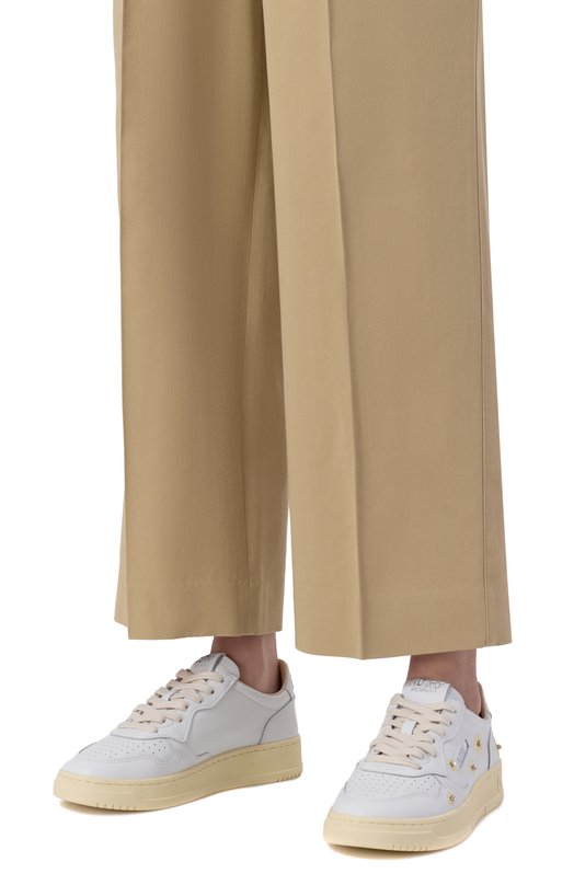 Кожаные кеды Medalist Autry A1UNAULWWE01 Белый  A1UNAULWWE01 Фото 2