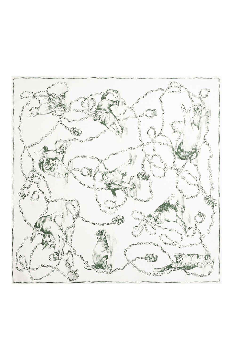 Шелковый платок LANVIN, арт. 6L9090/SQ554, фото 4