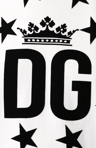 Хлопковый свитшот DOLCE & GABBANA, арт. F9G38Z/G7TRJ, фото 5