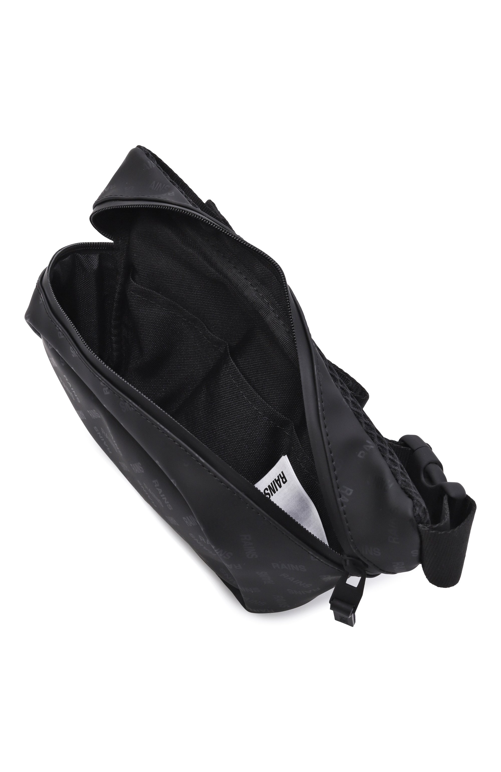 Поясная сумка RAINS черного цвета по цене 8380 руб., арт. RA14730, фото 6 Поясная сумка RAINS, арт. RA14730, фото 6