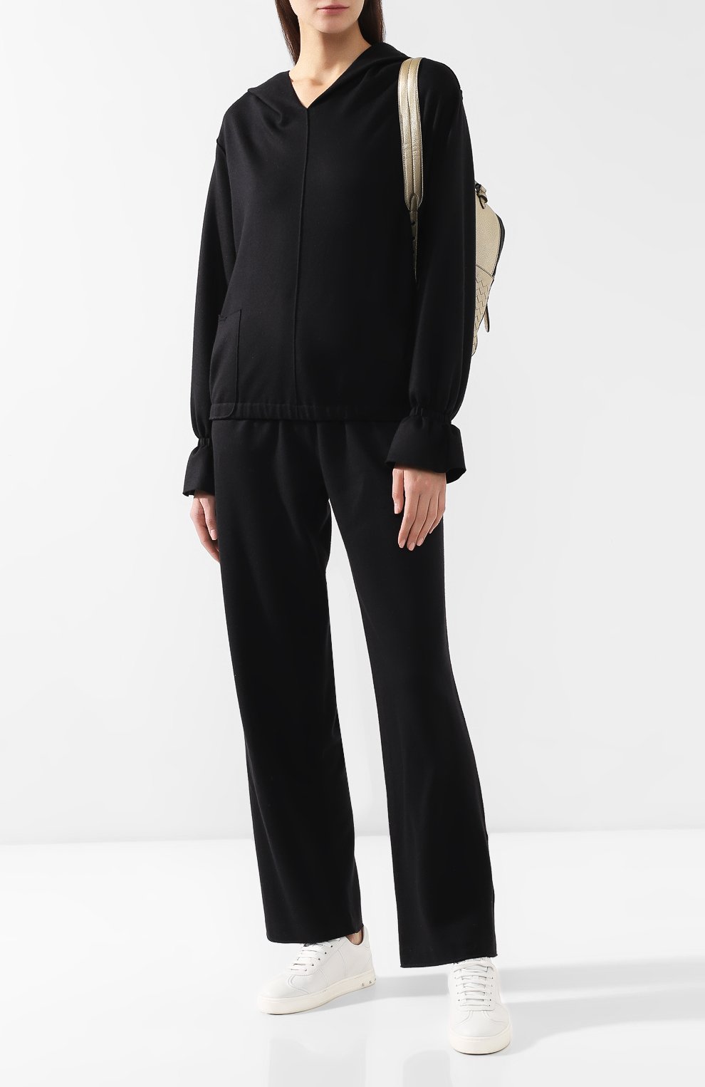 Костюм из смеси шерсти и кашемира GIORGIO ARMANI черного цвета по цене 346000 руб., арт. 3GAV50/AJMDZ, фото 1 Костюм из смеси шерсти и кашемира GIORGIO ARMANI, арт. 3GAV50/AJMDZ, фото 1