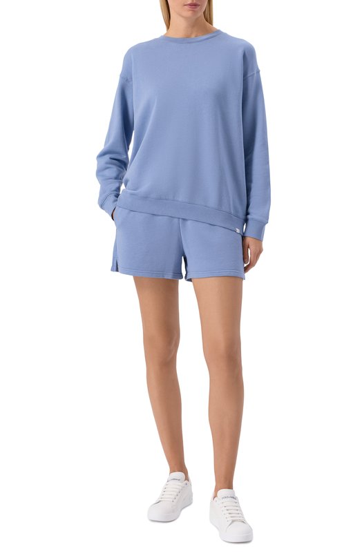 Хлопковый свитшот Derek Rose 1509/QUINN04 Голубой  1509/QUINN04 Фото 2