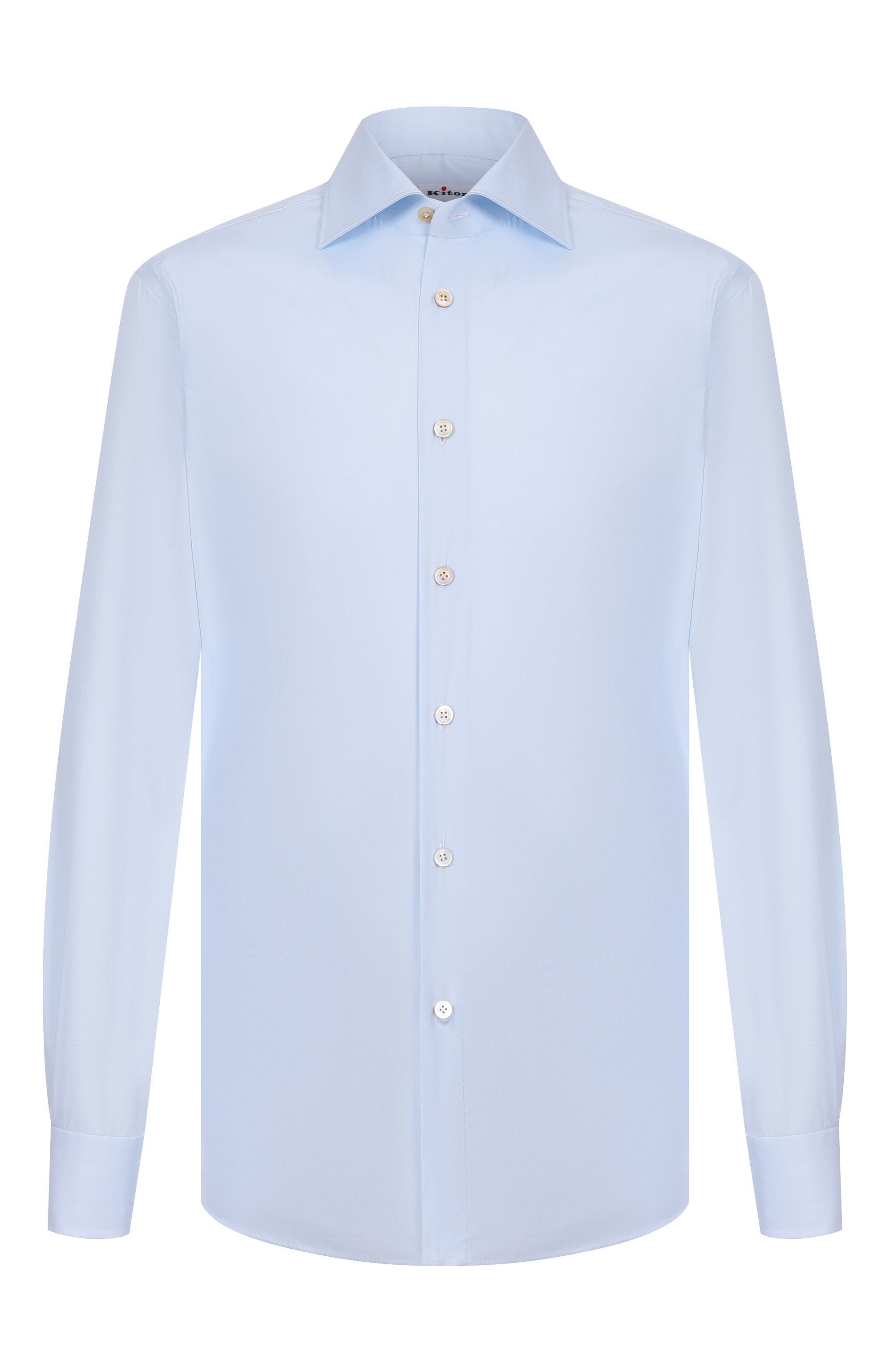 Хлопковая сорочка KITON, арт. UCCH0943204, фото 1