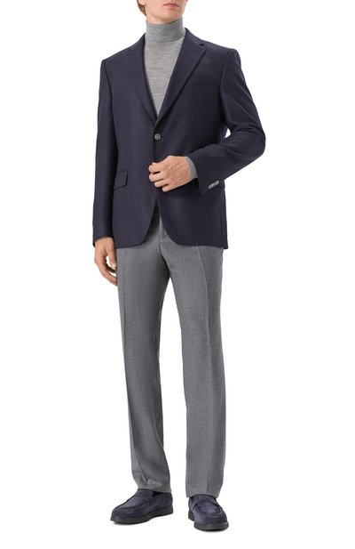 Замшевые лоферы W.GIBBS, арт. 1078011/CAM0SCI0 RAIN W00LEN, фото 2