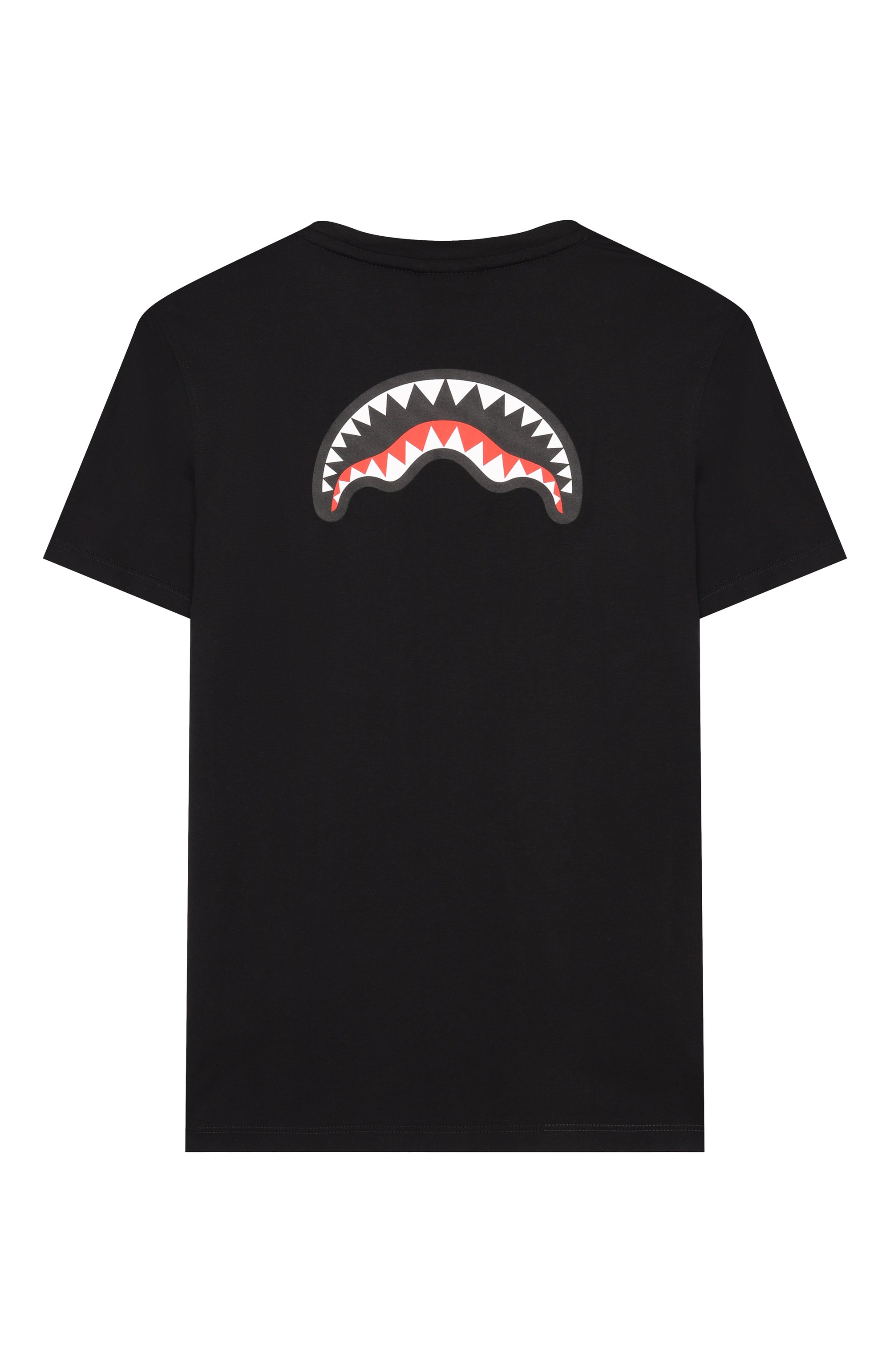 Хлопковая футболка SPRAYGROUND черного цвета по цене 9240 руб., арт. SPY1396BLK, фото 2 Хлопковая футболка SPRAYGROUND, арт. SPY1396BLK, фото 2