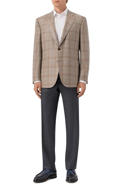 Пиджак из шерсти и шелка STEFANO RICCI, арт. S1RF4322T0/LP77HA/60, фото 3