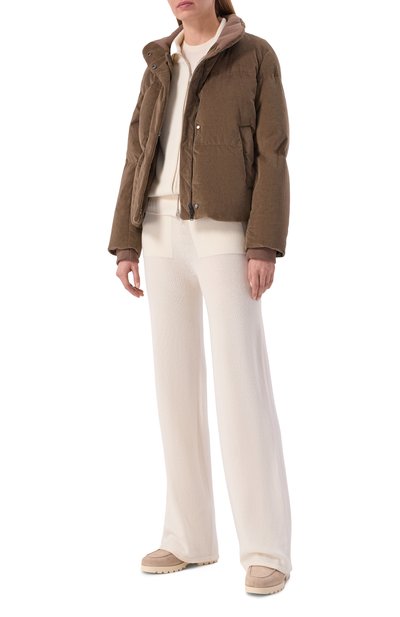 Вельветовый пуховик MVST темно-бежевого цвета по цене 425000 руб., арт. M25.1MW.0013/5180, фото 2 Вельветовый пуховик MVST, арт. M25.1MW.0013/5180, фото 2