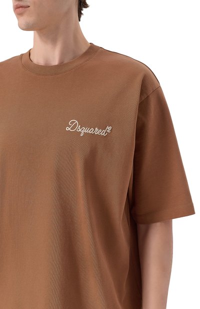 Хлопковая футболка DSQUARED2, арт. S74GD1525/D20106, фото 5