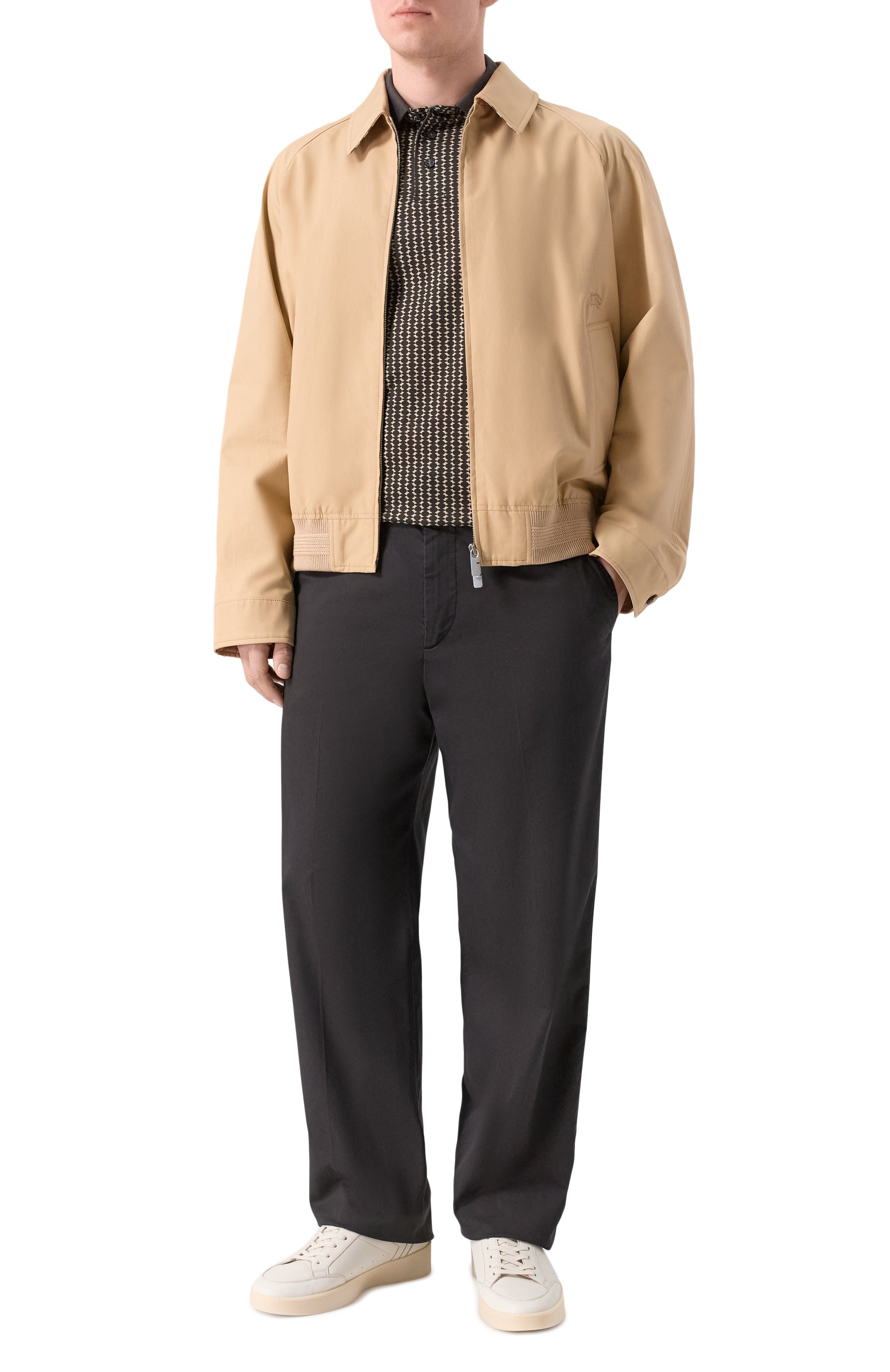 Поло из лиоцелла и хлопка EMPORIO ARMANI, арт. EM005356/AF24857, фото 2