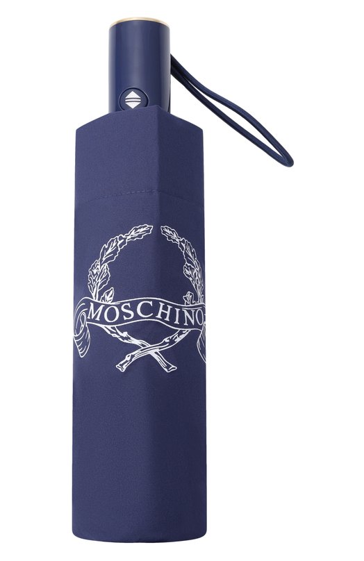 Складной зонт Moschino 8981-0PENCL0SE Синий  8981-0PENCL0SE Фото 5