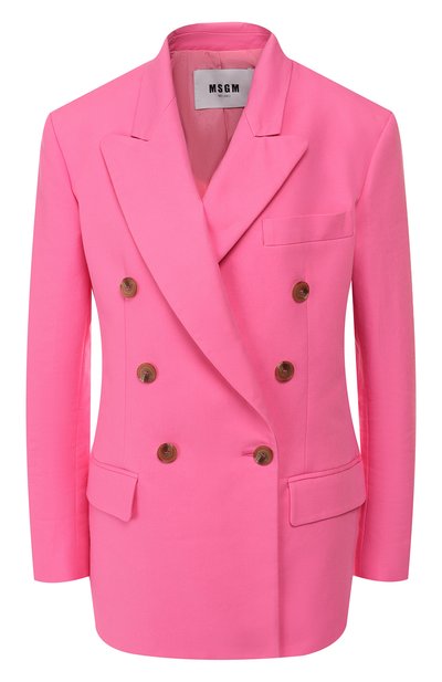Женский хлопковый жакет MSGM, арт. 2642MDG109 195305