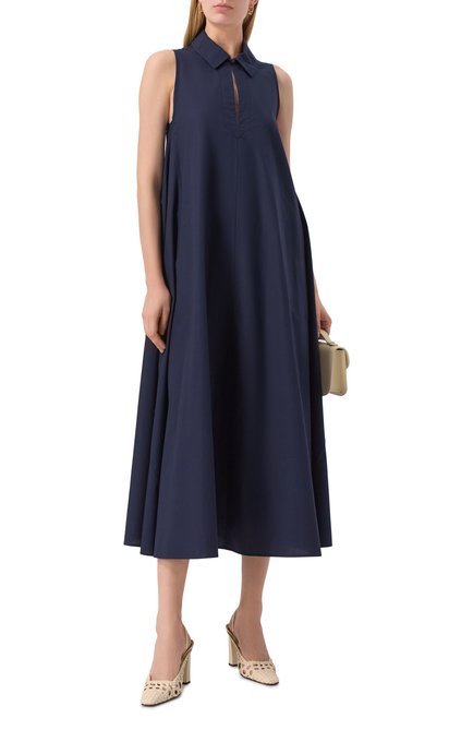 Женское хлопковое платье EMPORIO ARMANI, арт. EW000768/AF10010