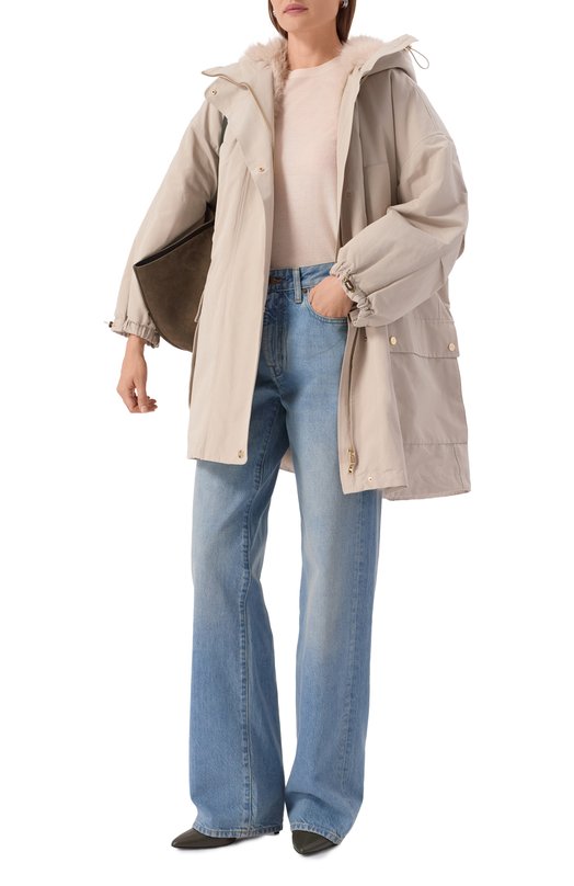 Парка Max Mara Studio GAIL Бежевый  GAIL Фото 2
