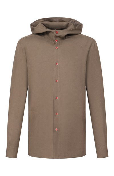 Мужская льняная рубашка KITON, арт. UMCMARH09701