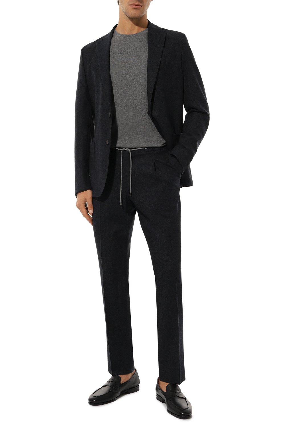 Футболка из хлопка и кашемира CAPOBIANCO, арт. 17M660.WS00., фото 2