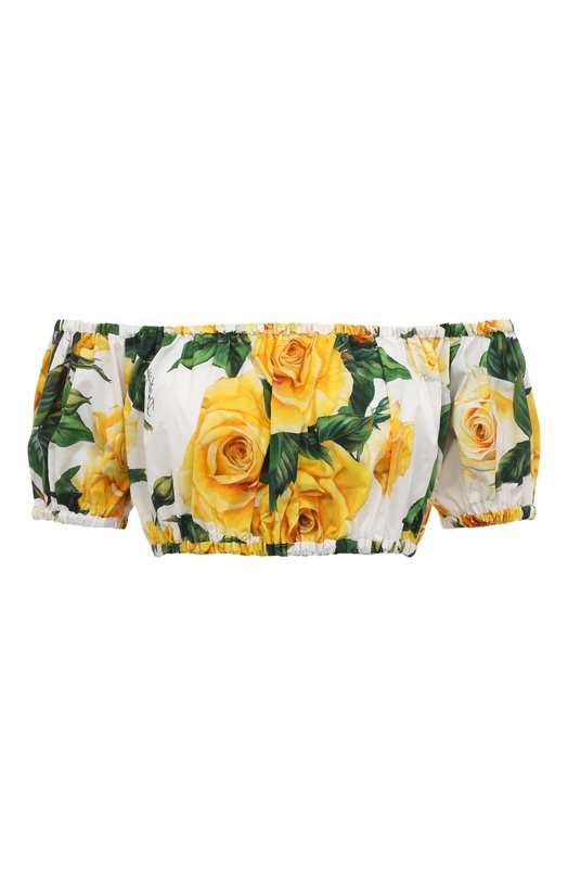 фото Хлопковый топ dolce & gabbana