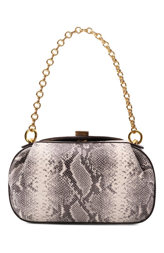 Сумка Oyster mini Yuzefi 0YSTER CLUTCH MINI/EMB0SSED LEATHER Серый 0YSTER CLUTCH MINI/EMB0SSED LEATHER