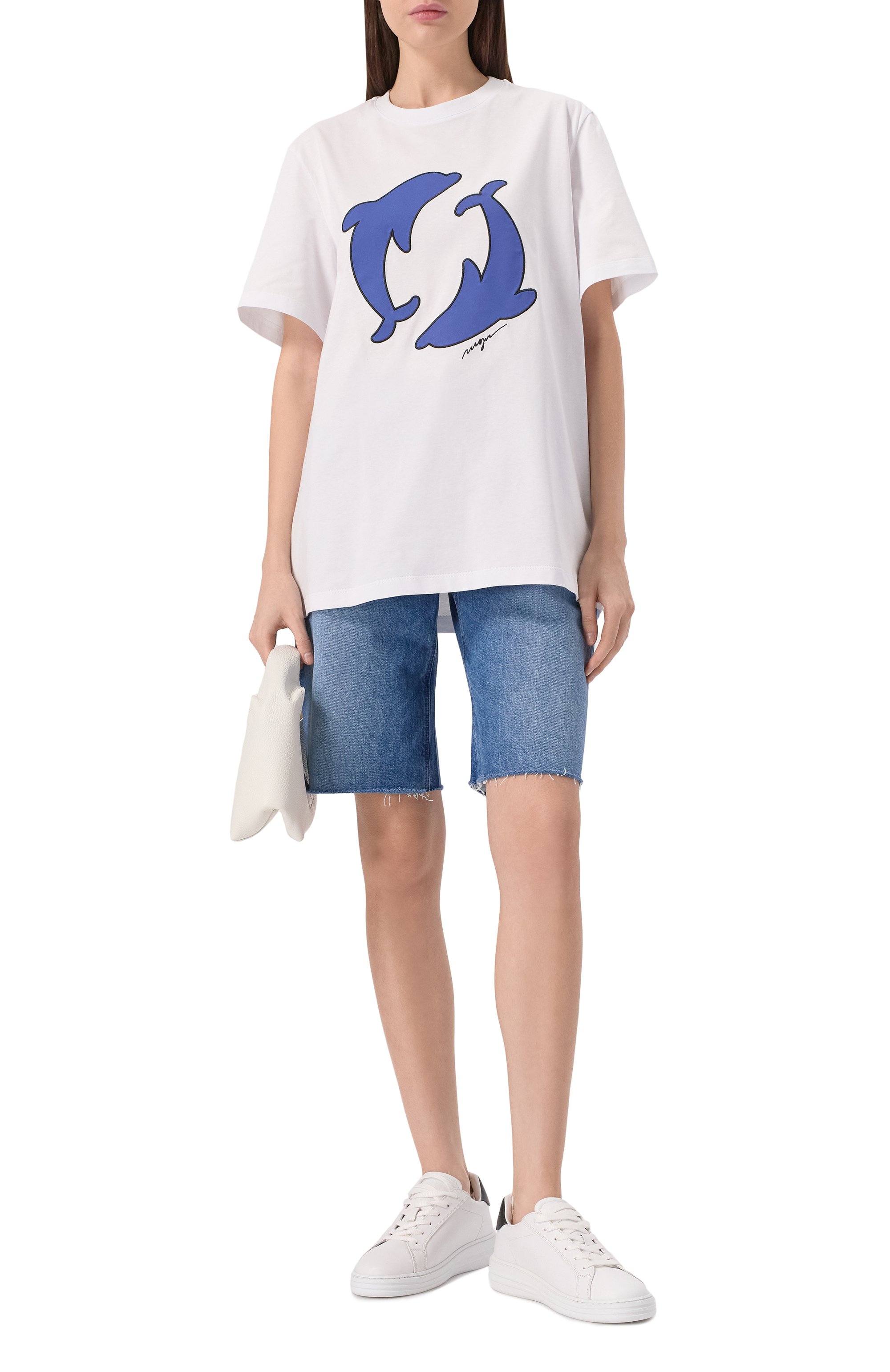 Хлопковая футболка MSGM, арт. 3840MM125/257002, фото 2