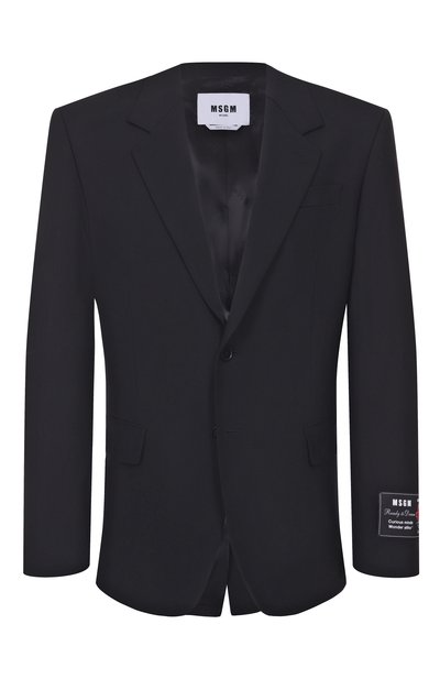 Мужской шерстяной пиджак MSGM, арт. 3940MG08/257605