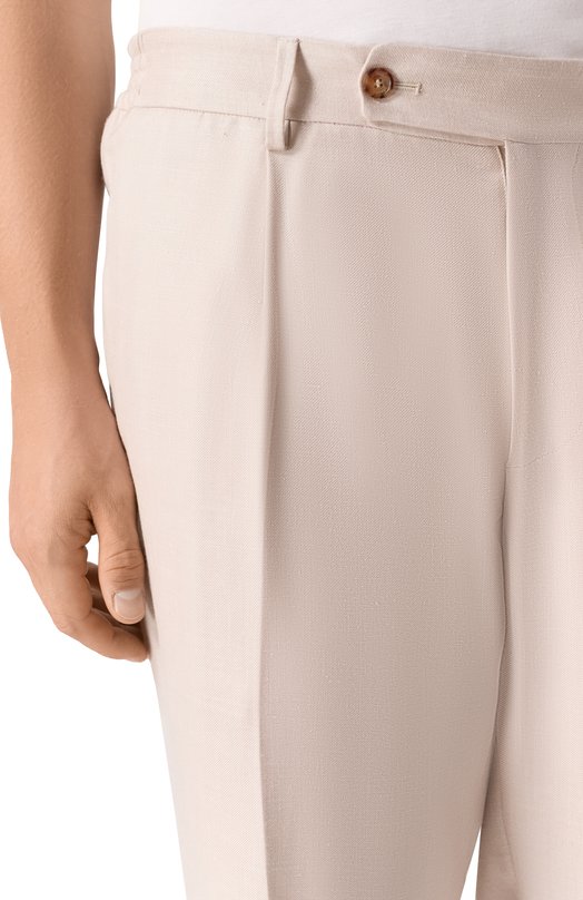 Брюки из кашемира и шелка Colombo PA00573/77541-10 Бежевый  PA00573/77541-10 Фото 5