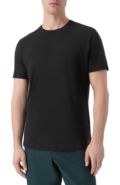 Комплект из двух футболок DIESEL черного цвета по цене 8605 руб., арт. A19326/0CEBY, фото 3 Комплект из двух футболок DIESEL, арт. A19326/0CEBY, фото 3