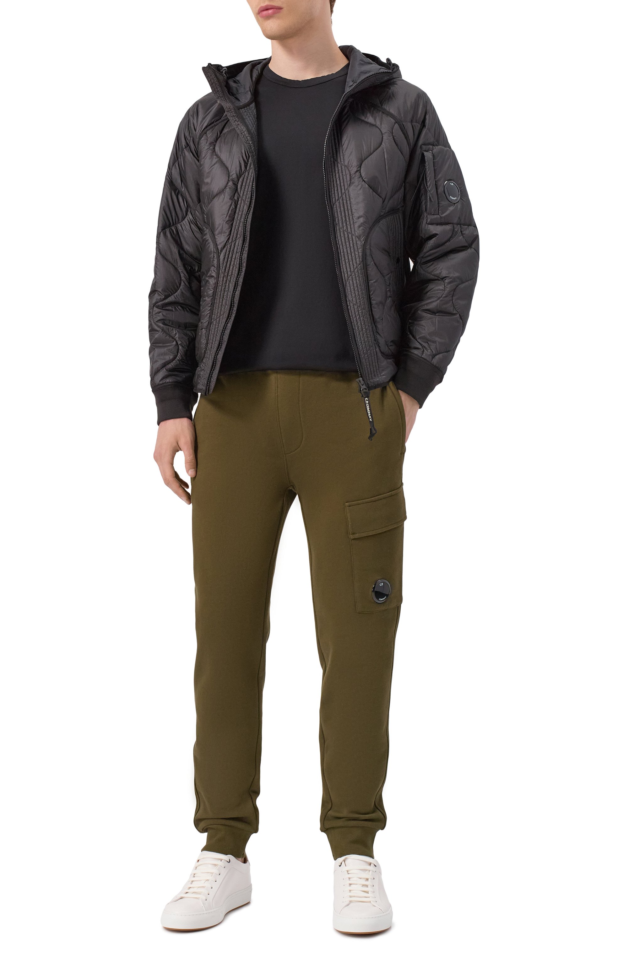 Хлопковый лонгслив C.P. COMPANY, арт. 19CMTS278A006374G, фото 2