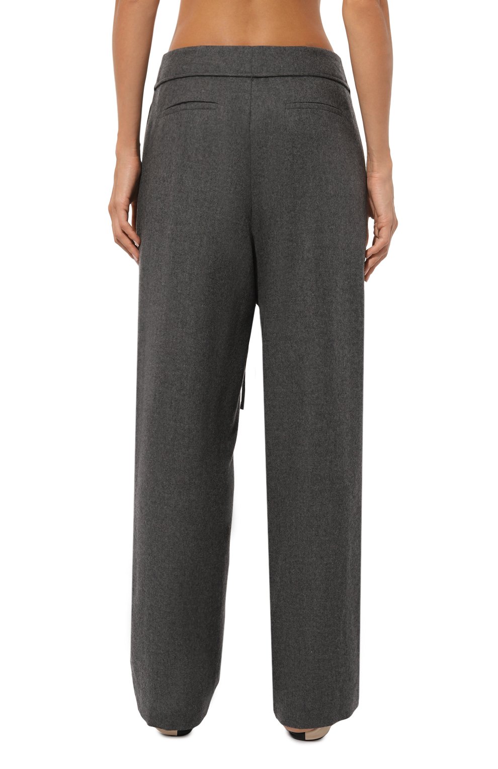 Шерстяные брюки LE17SEPTEMBRE, арт. LS2479PT001EGR, фото 4