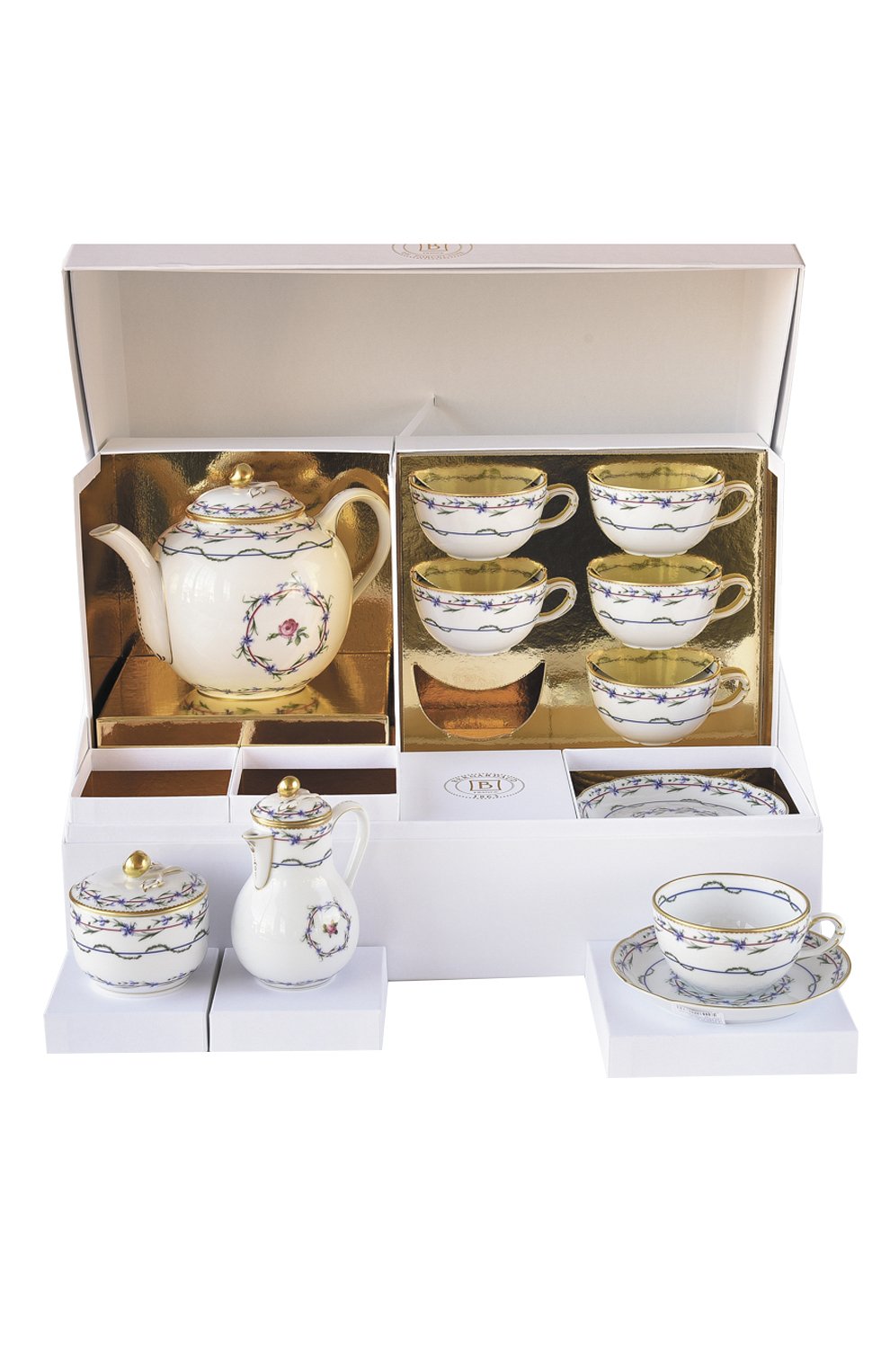 Чайный сервиз le gobelet du roy на шесть персон BERNARDAUD, арт. L713/22626, фото 1