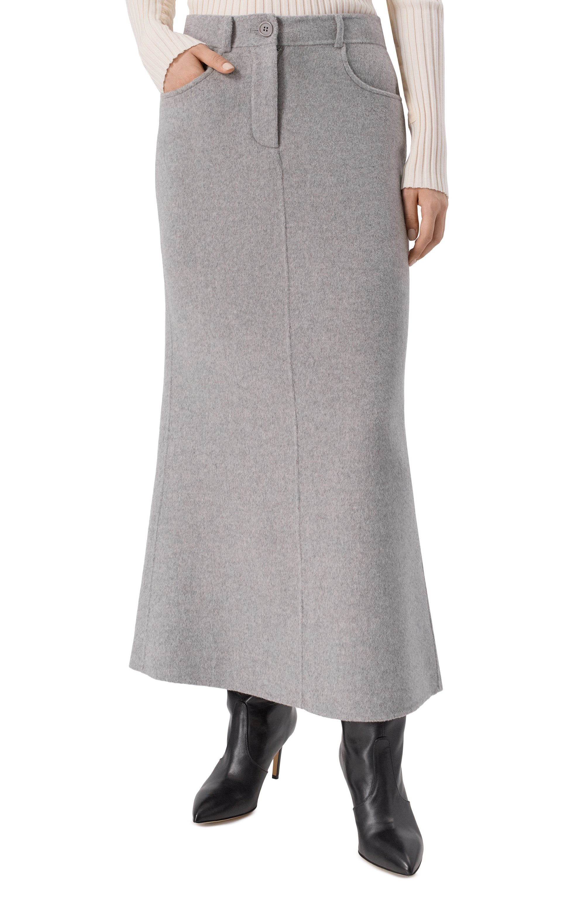 Шерстяная юбка ERIKA CAVALLINI, арт. P5WW06, фото 3