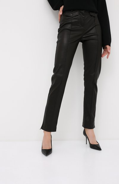 Кожаные брюки TOM FORD, арт. PAL700-LEX224, фото 3