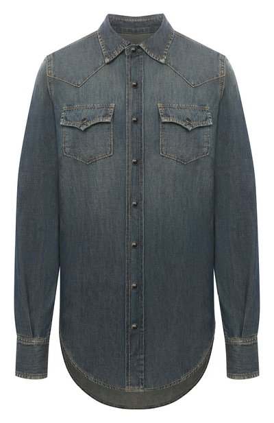 Джинсовая рубашка SAINT LAURENT, арт. 497526/Y880U, фото 1
