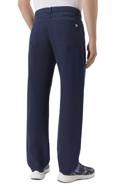 Брюки из хлопка и льна C.P. COMPANY, арт. 20CMPA305A/110626G, фото 4