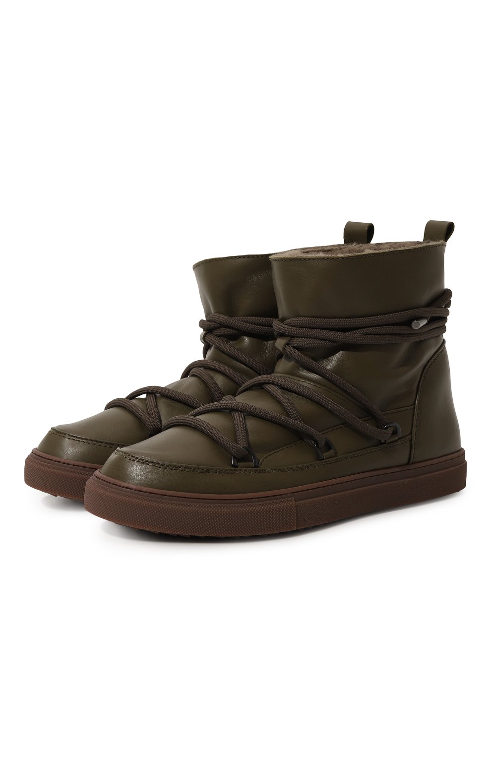 Кожаные сапоги INUIKII, арт. 55102-087, фото 1