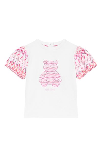 Хлопковая футболка MISSONI, арт. MY8001/Z3672
