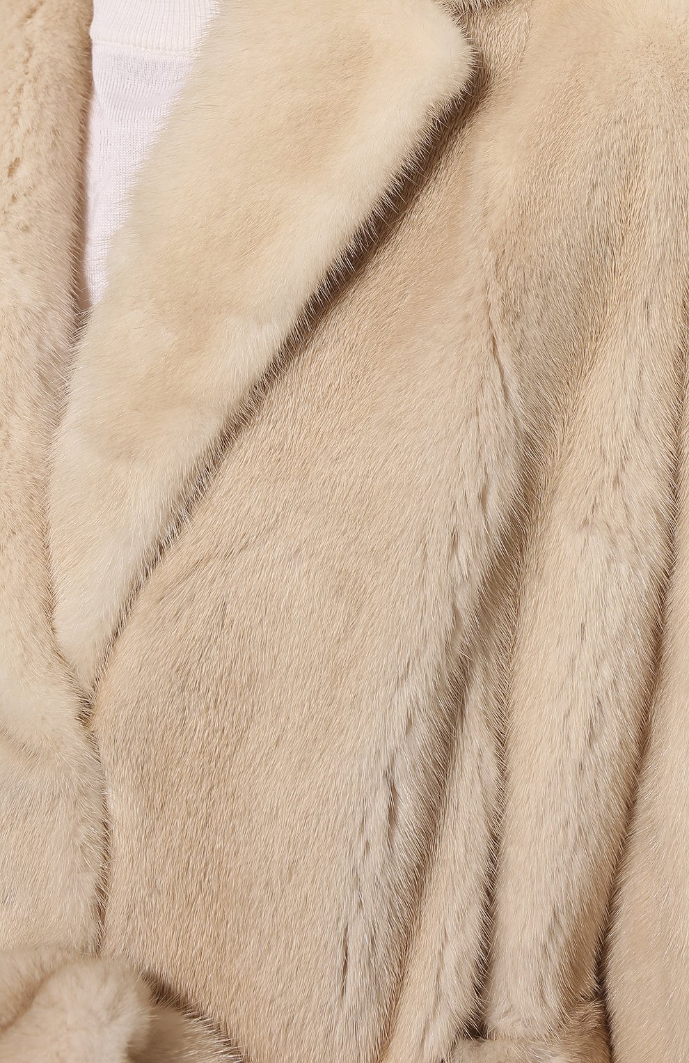 Шуба из норки THE ROW бежевого цвета по цене 3155000 руб., арт. 4455R44, фото 5 Шуба из норки THE ROW, арт. 4455R44, фото 5