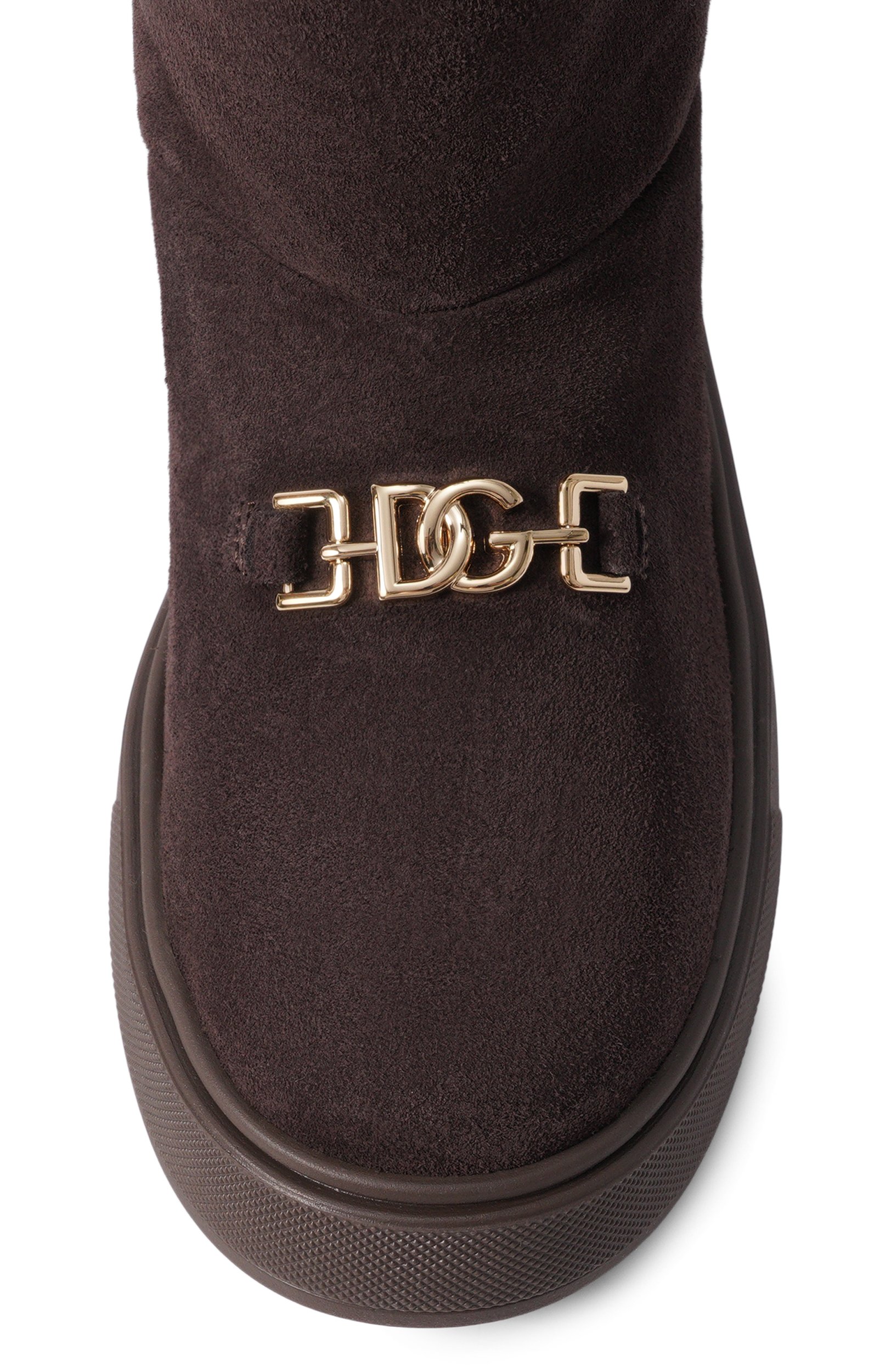 Замшевые сапоги DOLCE & GABBANA, арт. D11449/A3M56_001, фото 4