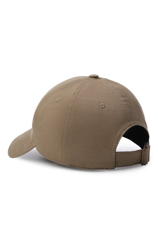 Хлопковая бейсболка Saint Laurent 816871/3YR57 Бежевый  816871/3YR57 Фото 2