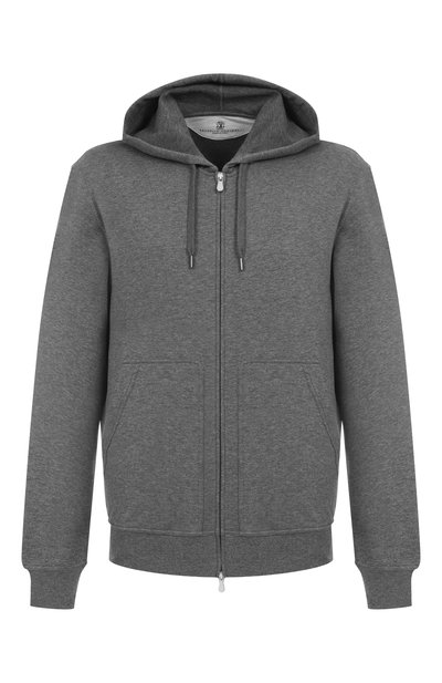 Мужской хлопковая толстовка BRUNELLO CUCINELLI, арт. MW8639069G