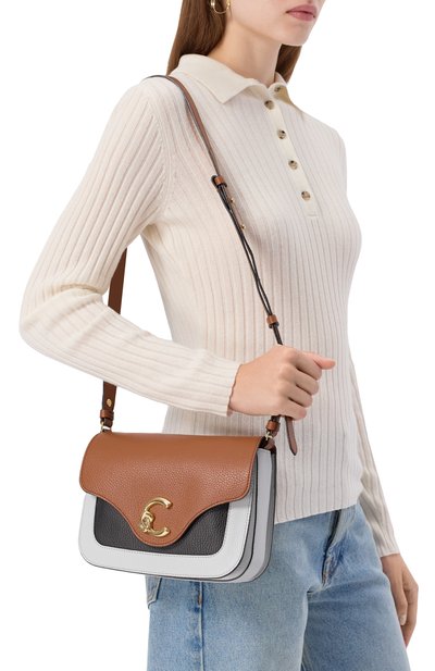 Сумка c-me small COCCINELLE разноцветного цвета по цене 37800 руб., арт. E1 T1P 15 01 01, фото 2 Сумка c-me small COCCINELLE, арт. E1 T1P 15 01 01, фото 2