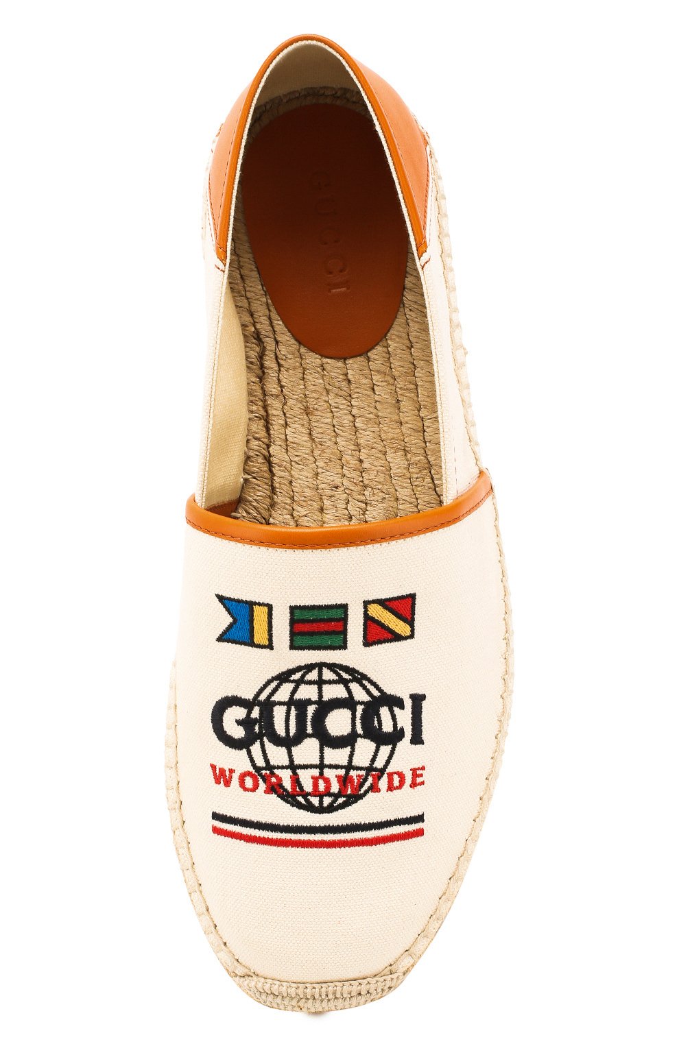 Кожаные эспадрильи GUCCI, арт. 599556/F6LZ0, фото 5