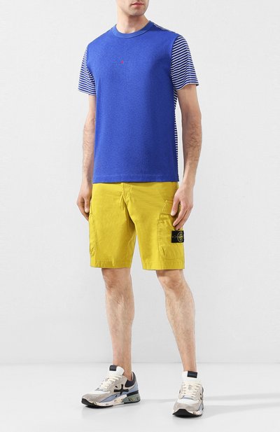 Хлопковая футболка STONE ISLAND, арт. 7015233X3, фото 2
