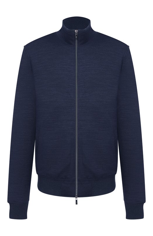 Толстовка из лиоцелла и шерсти MVST 14M460.WV00.MUST. Синий 14M460.WV00.MUST.